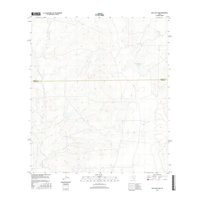 2016 Map of East Losa Tank, 2016 Print