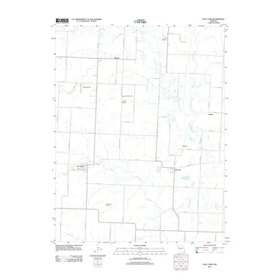 2011 Map of East Lynne, 2011 Print