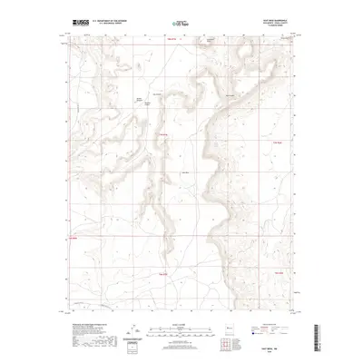 2020 Map of East Mesa, 2020 Print