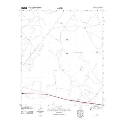 2010 Map of East Mesa, 2010 Print