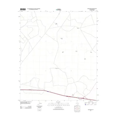 2012 Map of East Mesa, 2012 Print