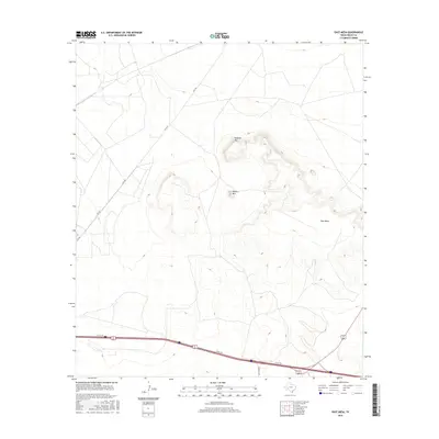 2016 Map of East Mesa, 2016 Print