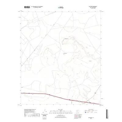 2019 Map of East Mesa, 2019 Print