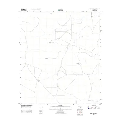 2012 Map of East Mesa SW, 2012 Print
