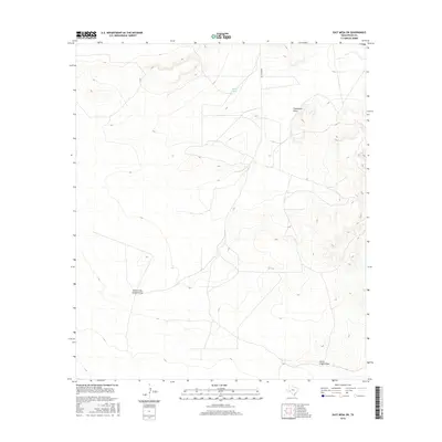 2016 Map of East Mesa SW, 2016 Print