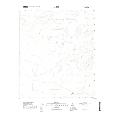 2019 Map of East Mesa SW, 2019 Print