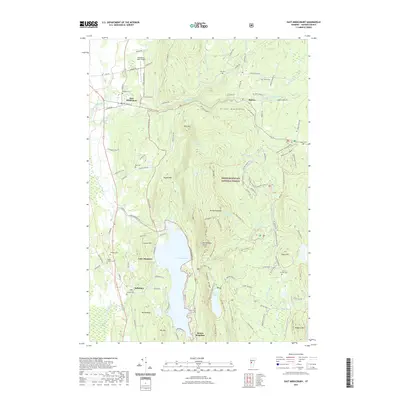 2021 Map of East Middlebury, 2021 Print
