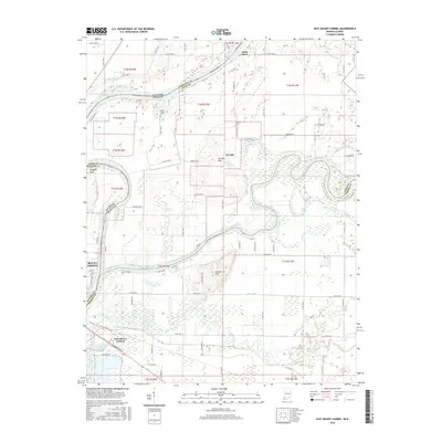 2016 Map of East Mount Carmel, 2016 Print