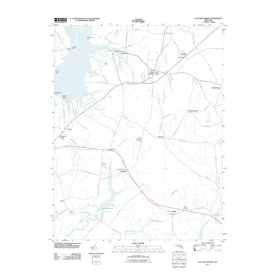 2011 Map of East New Market, 2011 Print