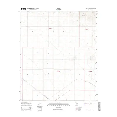 2015 Map of East of Acolita, 2015 Print