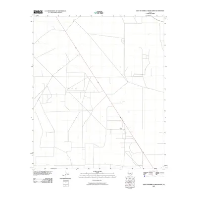 2010 Map of East of Barrilla Draw North, 2010 Print