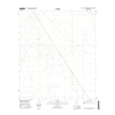 2016 Map of East of Barrilla Draw North, 2016 Print