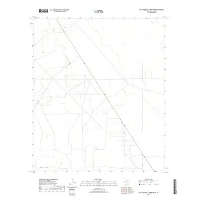 2019 Map of East of Barrilla Draw North, 2019 Print