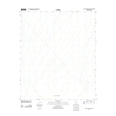 2011 Map of East of Buck Peak, 2011 Print