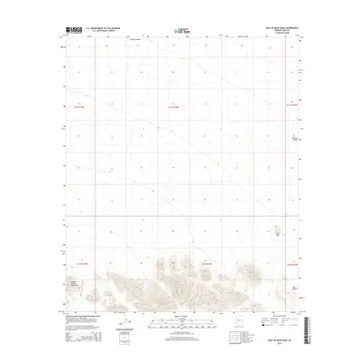 2014 Map of East of Buck Peak, 2014 Print
