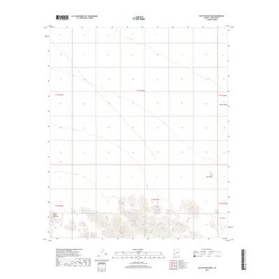2018 Map of East of Buck Peak, 2018 Print
