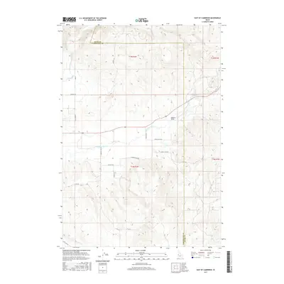 2017 Map of East of Cambridge, 2017 Print