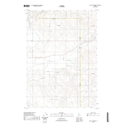 2020 Map of East of Cambridge, 2020 Print