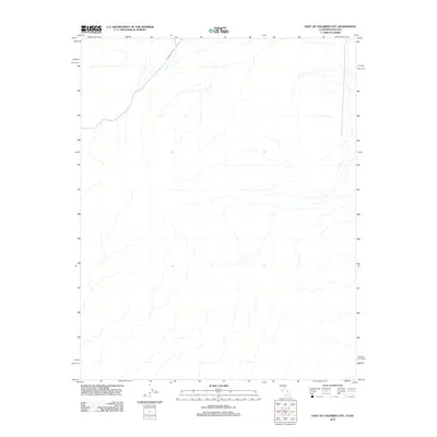 2012 Map of East of Chloride City, 2012 Print