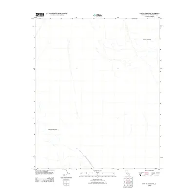 2012 Map of East of Dale Lake, 2012 Print
