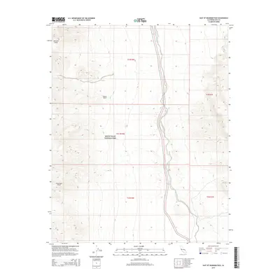 2015 Map of East of Deadman Pass, 2015 Print