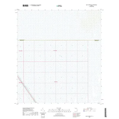 2018 Map of East of Deem City, 2018 Print