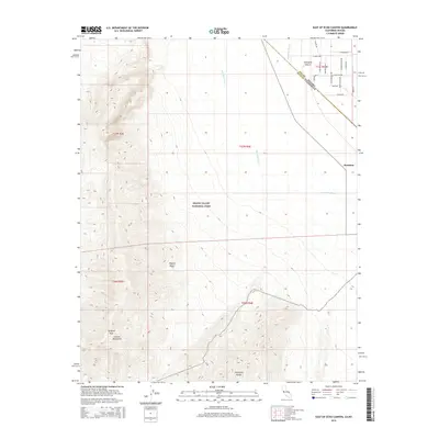 2015 Map of East of Echo Canyon, 2015 Print