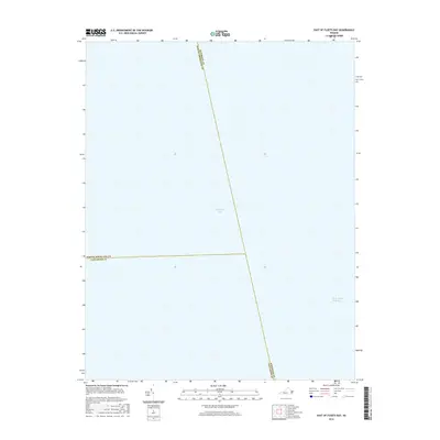 2016 Map of East of Fleets Bay, 2016 Print