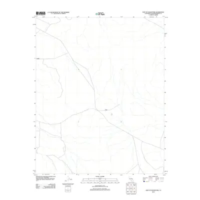 2012 Map of East of Goldstone, 2012 Print