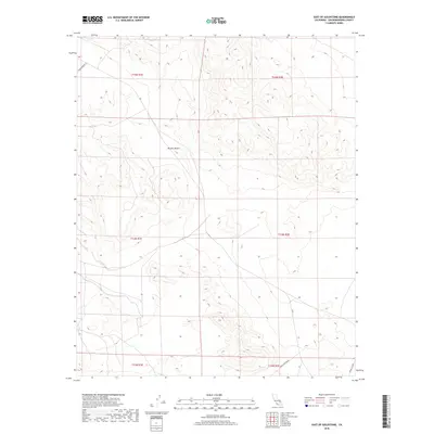 2018 Map of East of Goldstone, 2018 Print