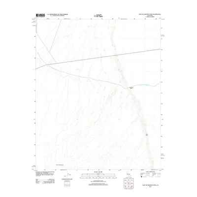 2012 Map of East of Granite Pass, 2012 Print