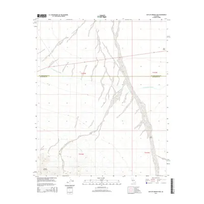 2015 Map of East of Granite Pass, 2015 Print