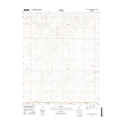 2013 Map of East of Grey Hill Spring, 2013 Print