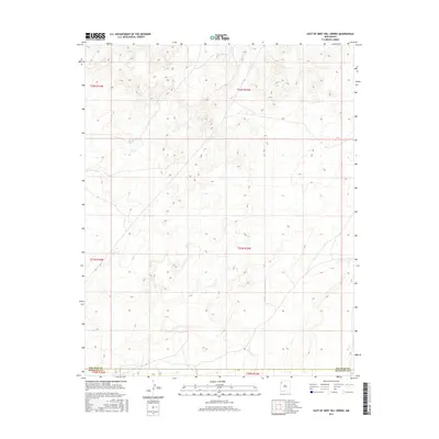 2017 Map of East of Grey Hill Spring, 2017 Print