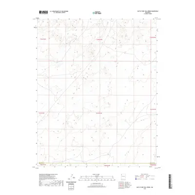2020 Map of East of Grey Hill Spring, 2020 Print