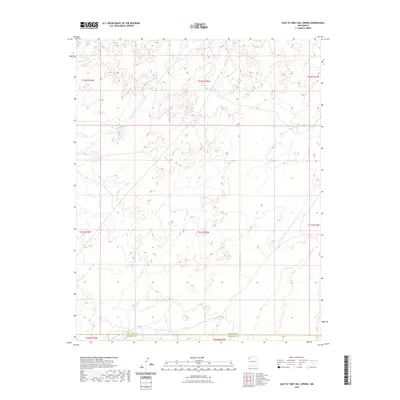 2023 Map of East of Grey Hill Spring, 2023 Print