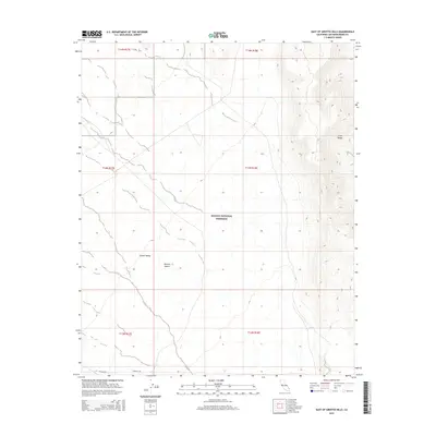 2015 Map of East of Grotto Hills, 2015 Print