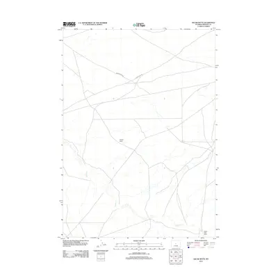 2012 Map of East of Haybarn Hill, 2012 Print