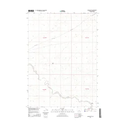2015 Map of East of Haybarn Hill, 2015 Print