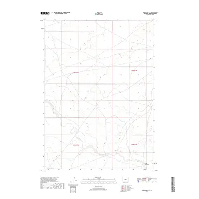 2017 Map of East of Haybarn Hill, 2017 Print