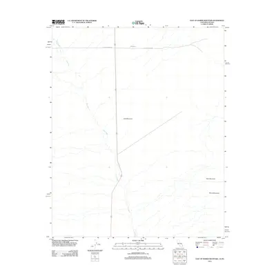 2012 Map of East of Homer Mountain, 2012 Print