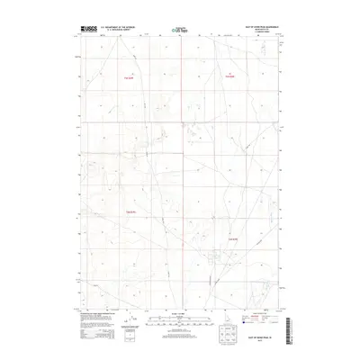 2013 Map of East of Howe Peak, 2013 Print