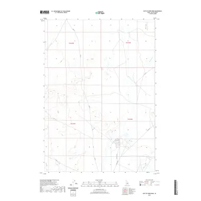 2020 Map of East of Howe Peak, 2020 Print