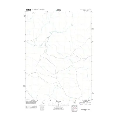 2012 Map of East of Jackpot, 2012 Print