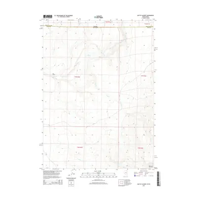 2014 Map of East of Jackpot, 2014 Print