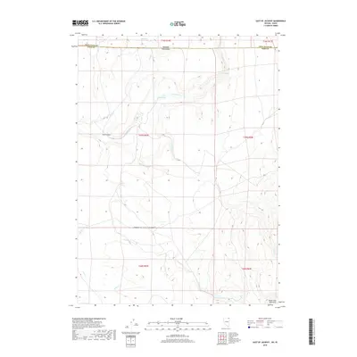 2018 Map of East of Jackpot, 2018 Print