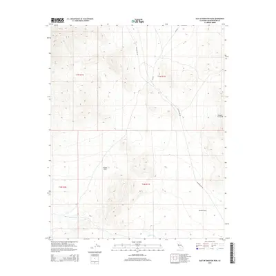 2015 Map of East of Kingston Peak, 2015 Print