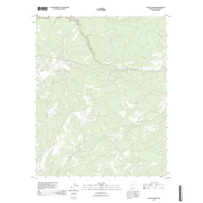 2026 Map of East of Kinlichee, 2026 Print