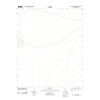 2012 Map of East of Langford Well, 2012 Print