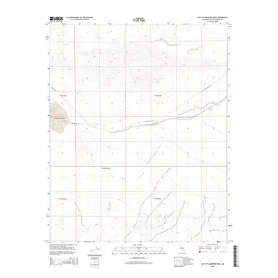 2015 Map of East of Langford Well, 2015 Print